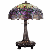Meyda Tiffany Hanginghead Dragonfly Tiffany Table Lamp